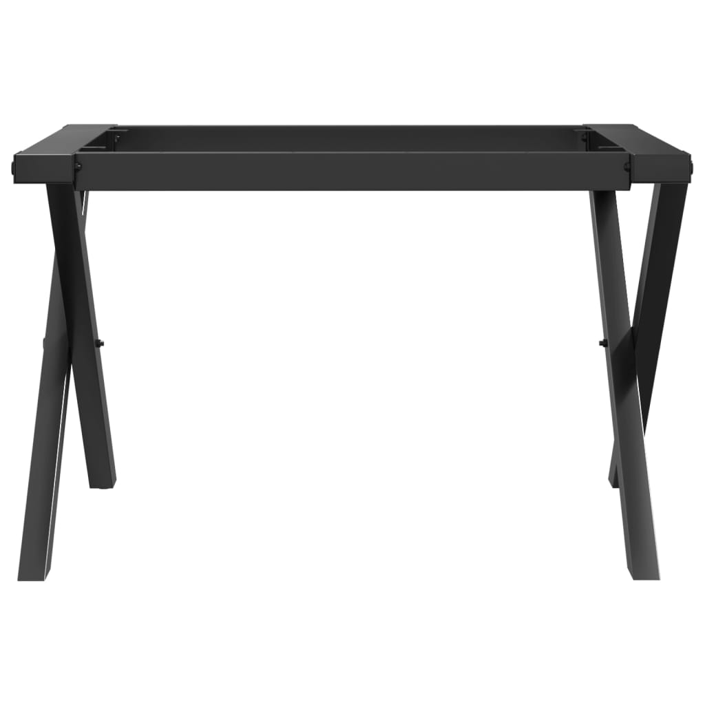 Coffee Table Legs X-Frame 60X50X38 Cm Steel